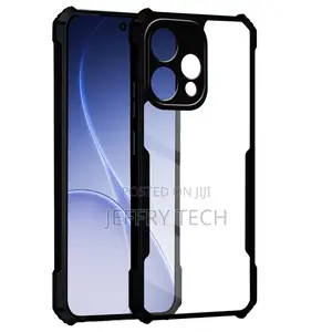 Clear Back Cover Case for Oppo Reno 15 5g Protection | Transparent