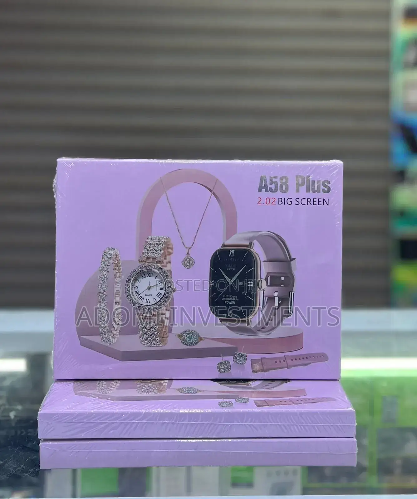 A58 Plus Ladies Smartwatch Set
