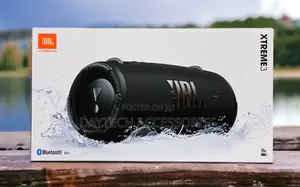 JBL Xtreme 3 Portable Waterproof Dustproof Bluetooth Speaker - Black