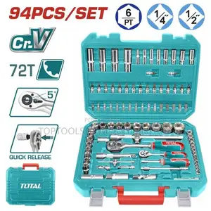 94pcs Socket Set 1/2" 1/4" Tht421942