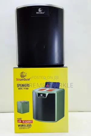 Boombest Ln-5326bt Portable Wireless Bluetooth Speaker.