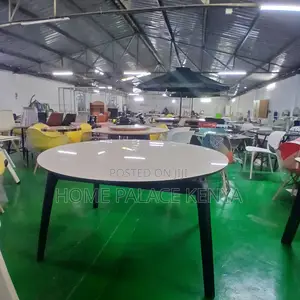 Dining Table: Adjustable Extendable Glass Top Table