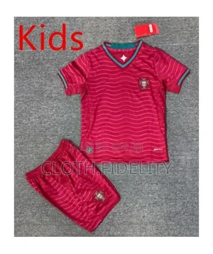 Portugal Home World Cup Kids Jersey 2026.