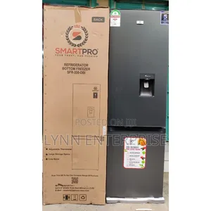 *Smartpro Fridge Defrost 350dbi 280l Capacity Bottom Freezer