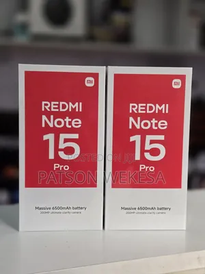 New Xiaomi Redmi Note 15 Pro 256 GB Black