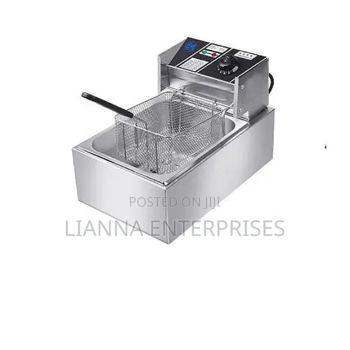 Electromate 6 Litres Single Deep Fryer