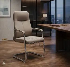 Office Chair : Sled Base Executive Office Visitor Chair