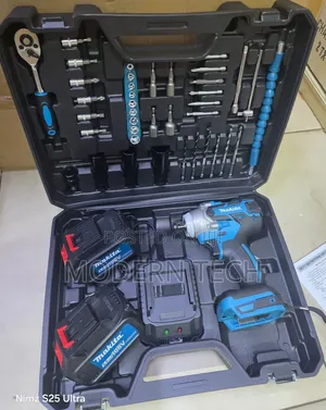 Makita 108v Cordless Impact Wrench Set With 2 Batteries