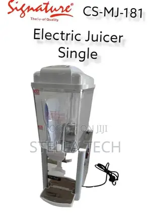 Signature Ltr Electric Single Juice Dispenser With Cooling System