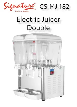 Signature 18 ×2 Ltr Electric Double Juice Dispenser
