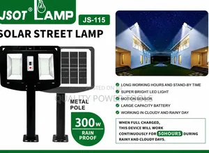 Jsot Js-112 Solar Street Lamp,