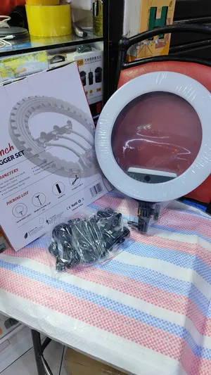 Jmary 14" Dimmable Led Ring Light Studio Kit for Makeup Vlogging