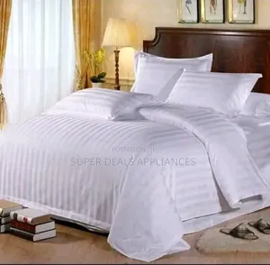 Pure Cotton White Bedsheet