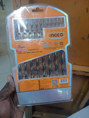 19pcs Drill Bit Set Metal