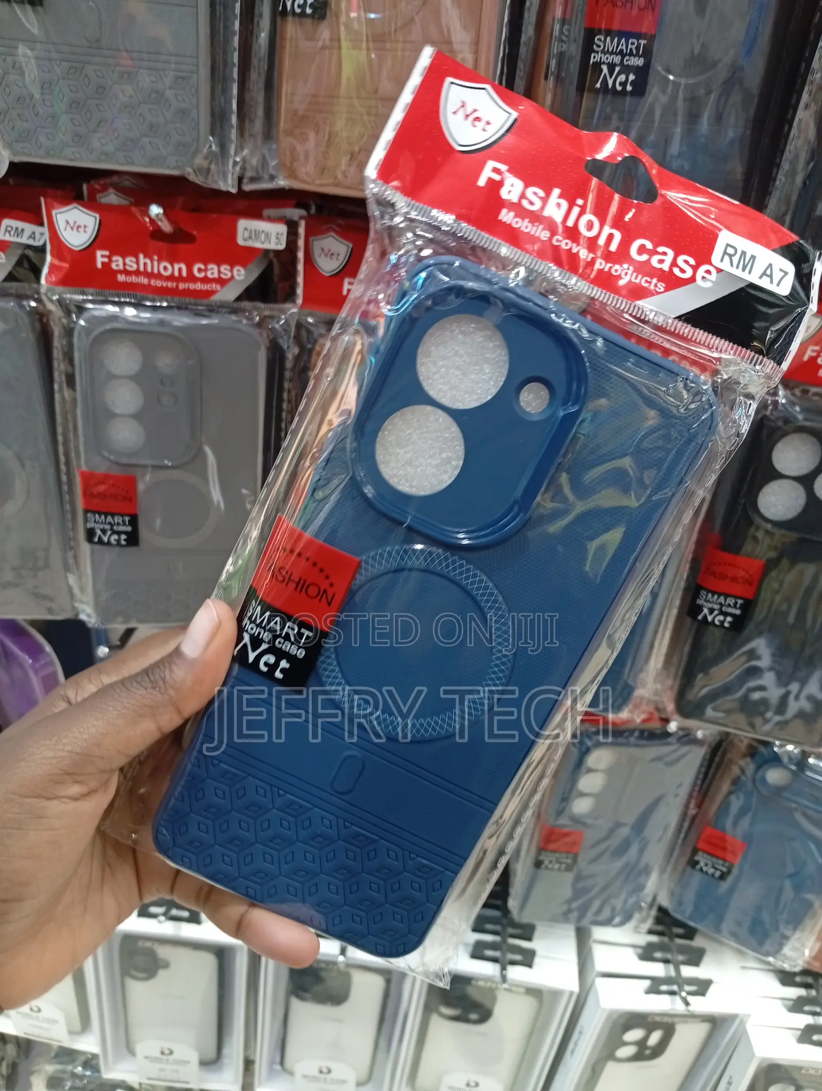 Blue Protective Smartphone Back Cover