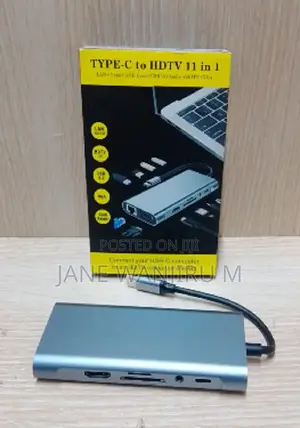 11-in-1 Usb-C Multiport Adapter With Hdmi, Ethernet Usb 3.0