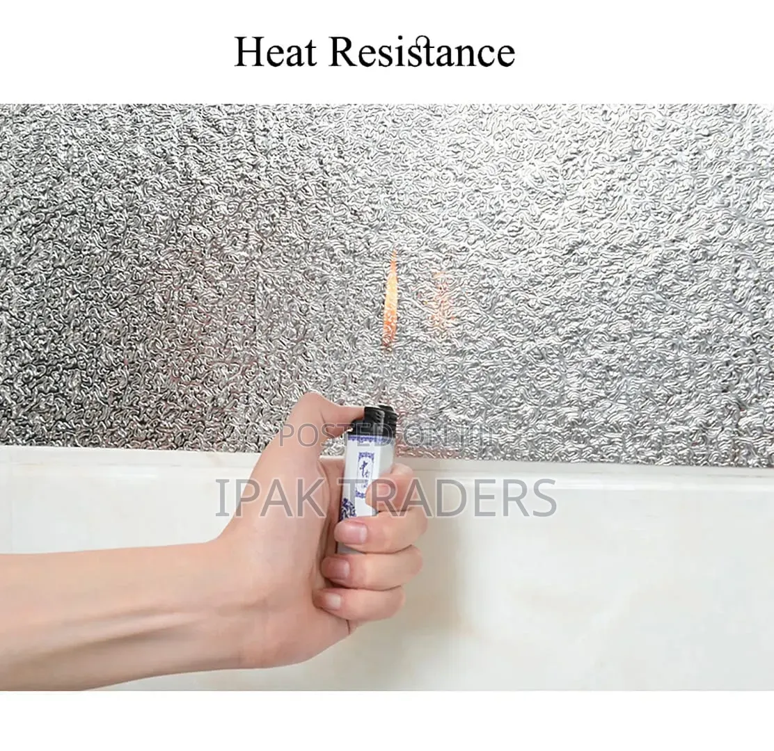 Silver Shelf Liner (Self Adhesive) Size *(60cm*5m)*