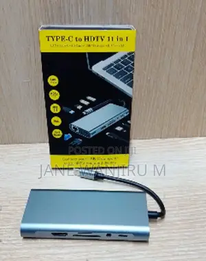 Portable 11-in-1 Usb-C Hub With Hdmi, Sd/Tf Pd Fast Charging