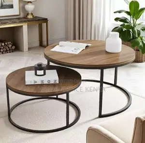 Coffee Table: MDF Top Dual Nesting Table