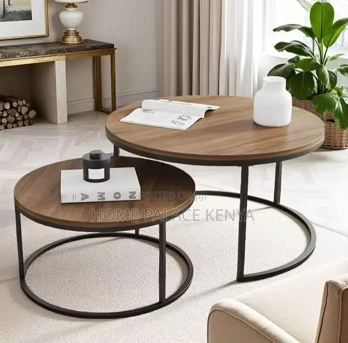 Coffee Table: MDF Top Dual Nesting Table