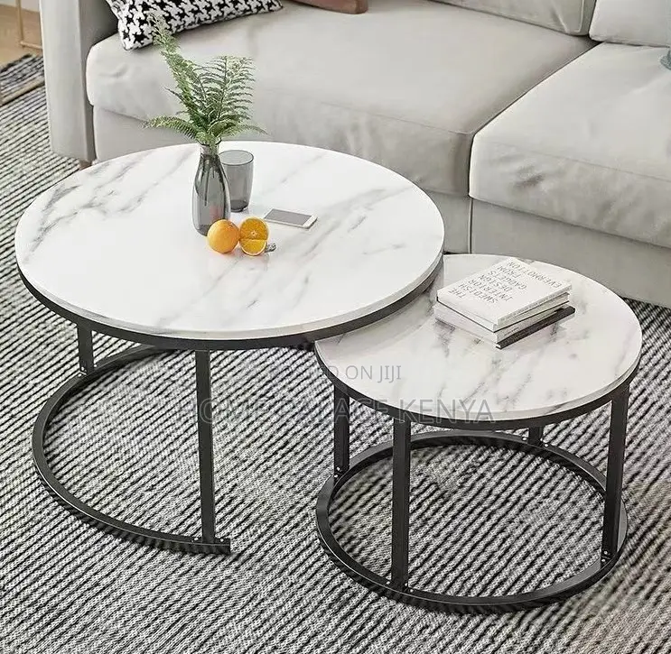 Coffee Table: MDF Top Dual Nesting Table