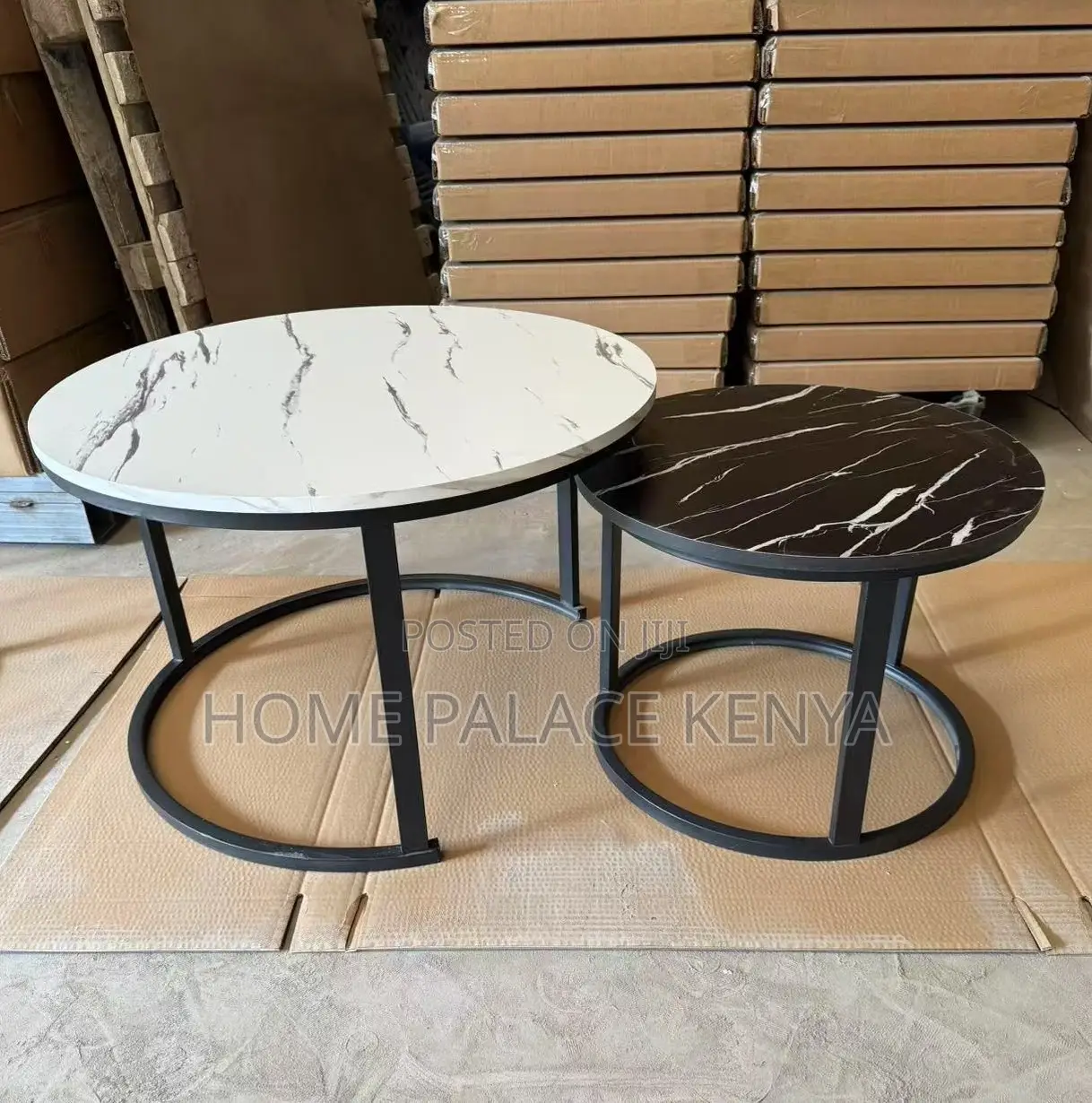 Coffee Table: MDF Top Dual Nesting Table