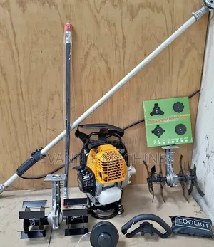 Grass Cutter With Tiller And Weeder
