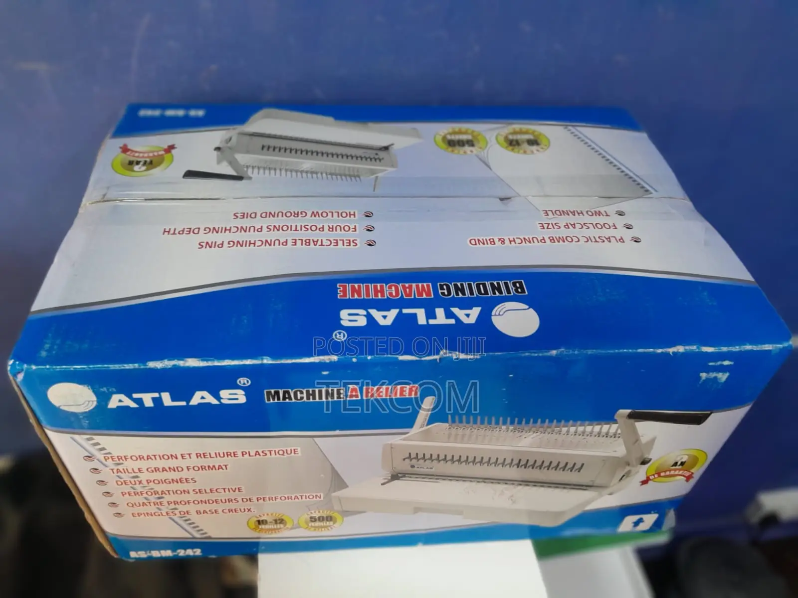 Atlas Binding Machine as-Bm-242