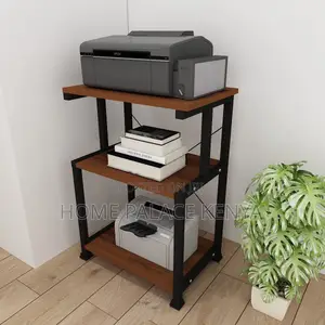 Printer Stand: 3 Layer Metal Printer Stand for Home Office Use