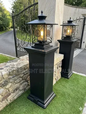Street Garden Aluminum High Quality Pillar Light