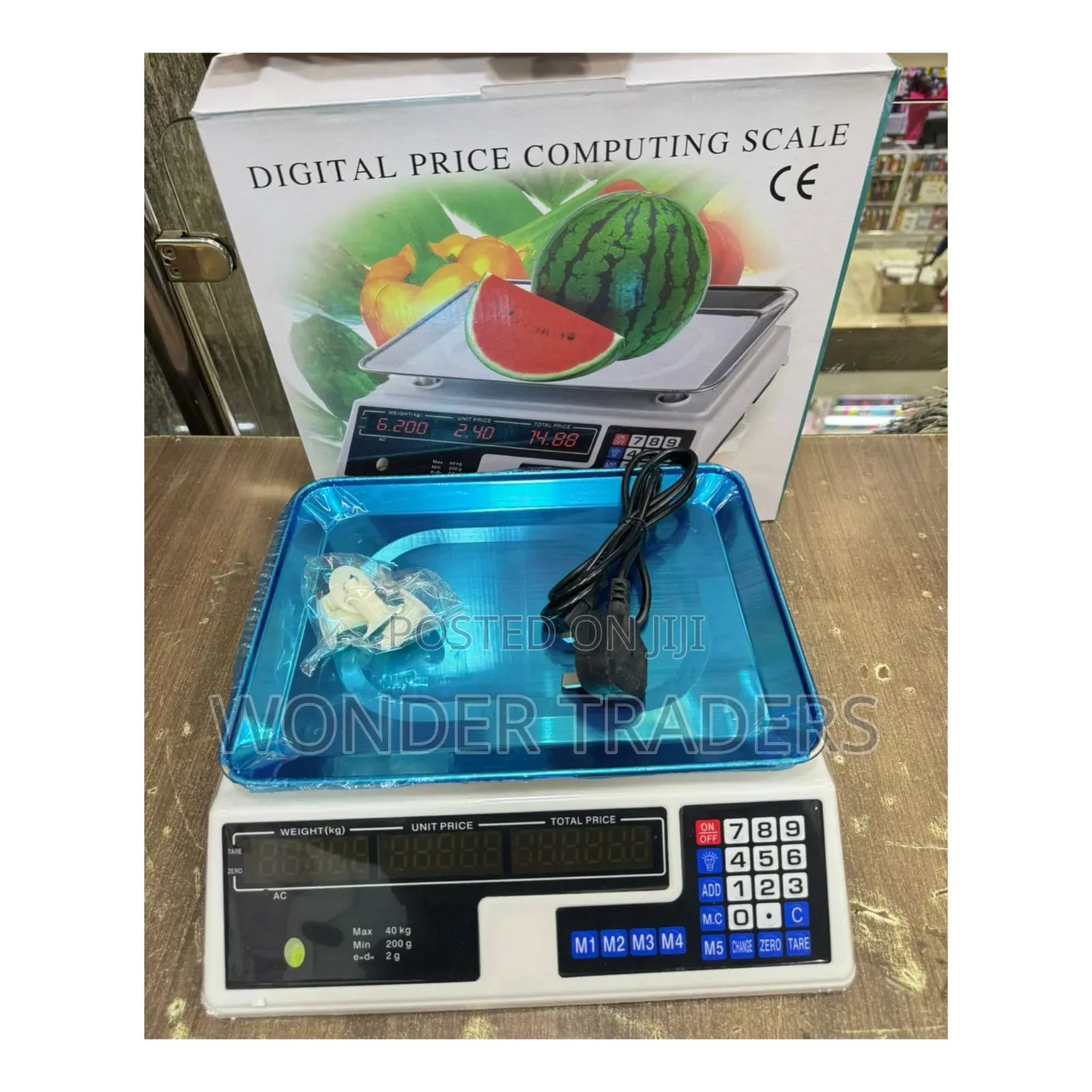40kg Armless Digital Scale