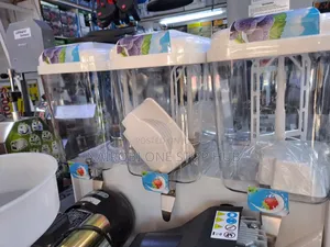 Commercial Electric Triple Juice Dispenser.