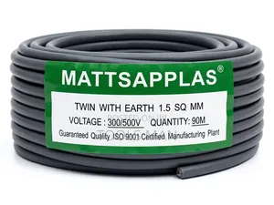 Mattsapplas 1.5mm Twin With Earth Cable - 90m Roll Original.