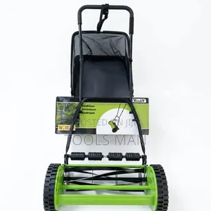 Yatoly Manual Push Lawn Mower With Grass Collector Bag.