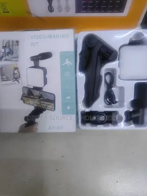 Tiktok Youtube Vlogging Kit Ay-49 With Mic and Tripod