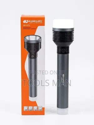 Kamisafe Km-H07u Rechargeable Aluminum Led Flashlight Torch.