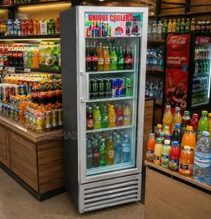 Soda and Wines Very Specious and Working Display Fridge