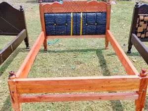 Brown Black and Golden Stripes Mosquete Bed