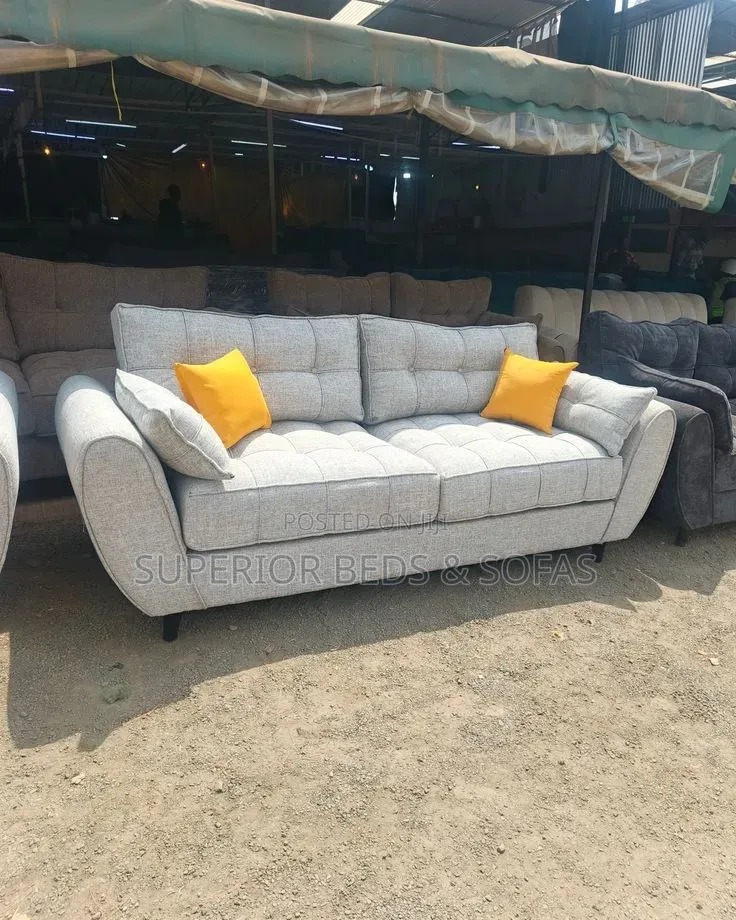 3 Seaterslight Grey Sofa