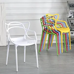 Modern Stackable Plastic Armchair