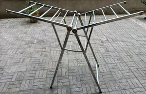 Metallic Foldable Laundry Drying Rack | Indoor Outdoor