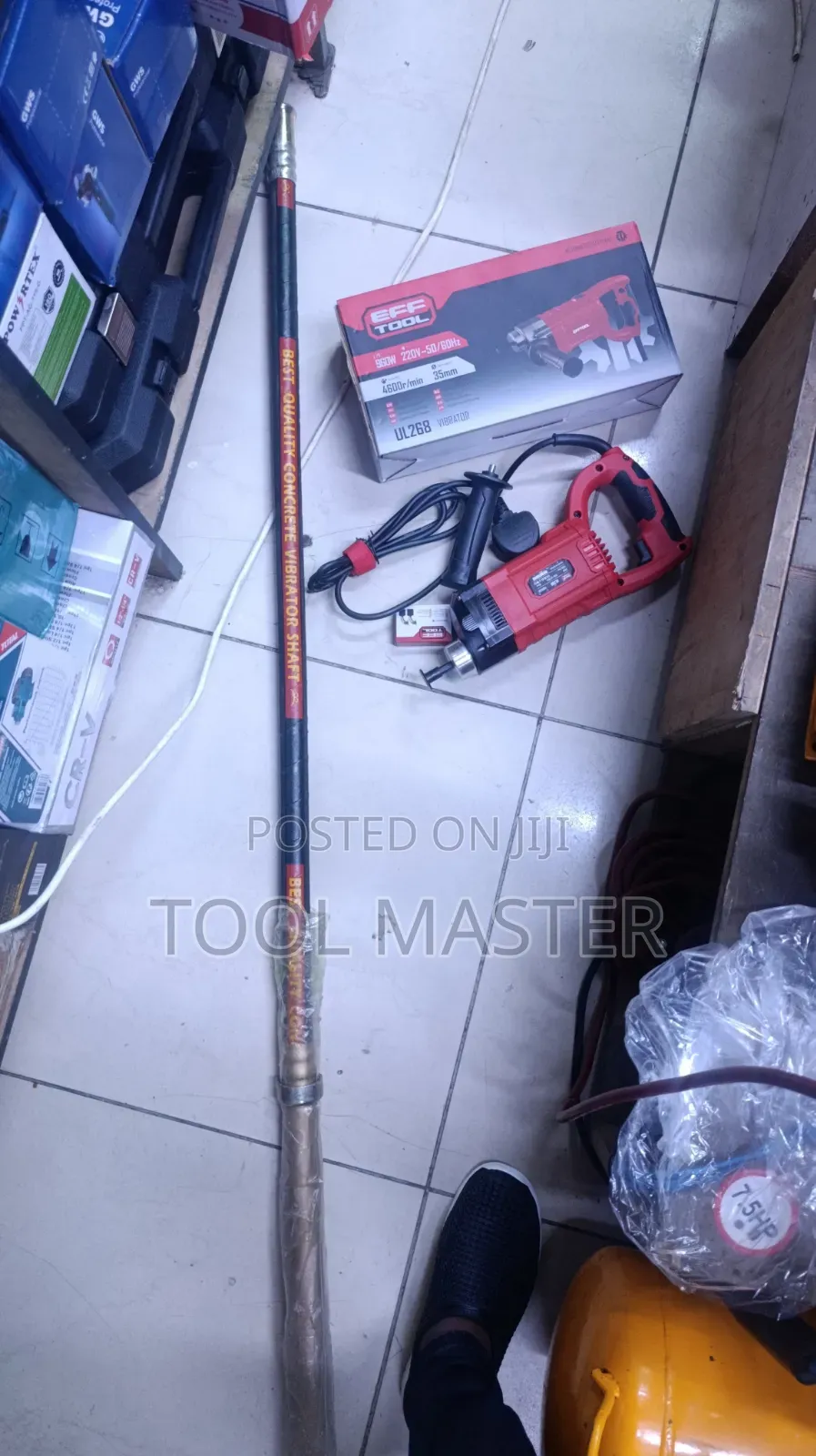 960 Watts Efftool Electric Concrete Vibrator/Efftool Electric Vibrator