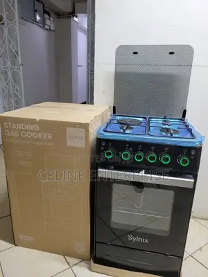 Syinix 50by 50 Standing Cooker With Electric Oven