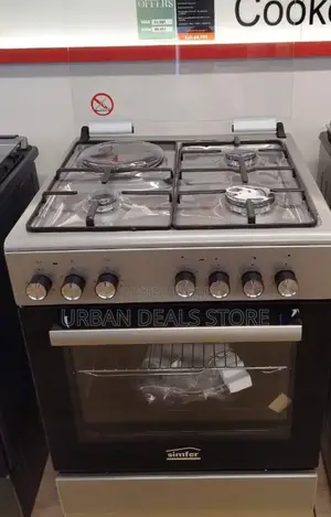 60×60 Von Simfer 3+1 Standing Cooker