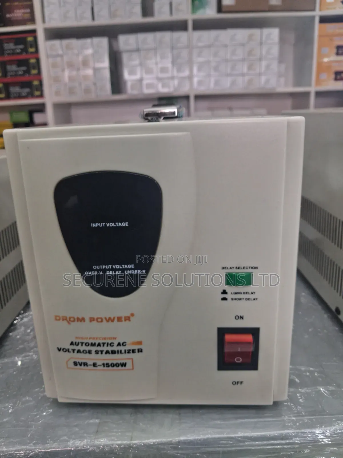Automatic Voltage Stabilizer Single Phase 1500watts SVR