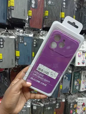 Purple Silicone Phone Protective Case