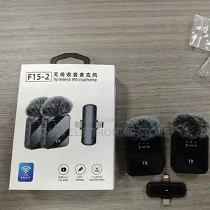 F15-2 Wireless Microphone for iPhone/Android/Type C