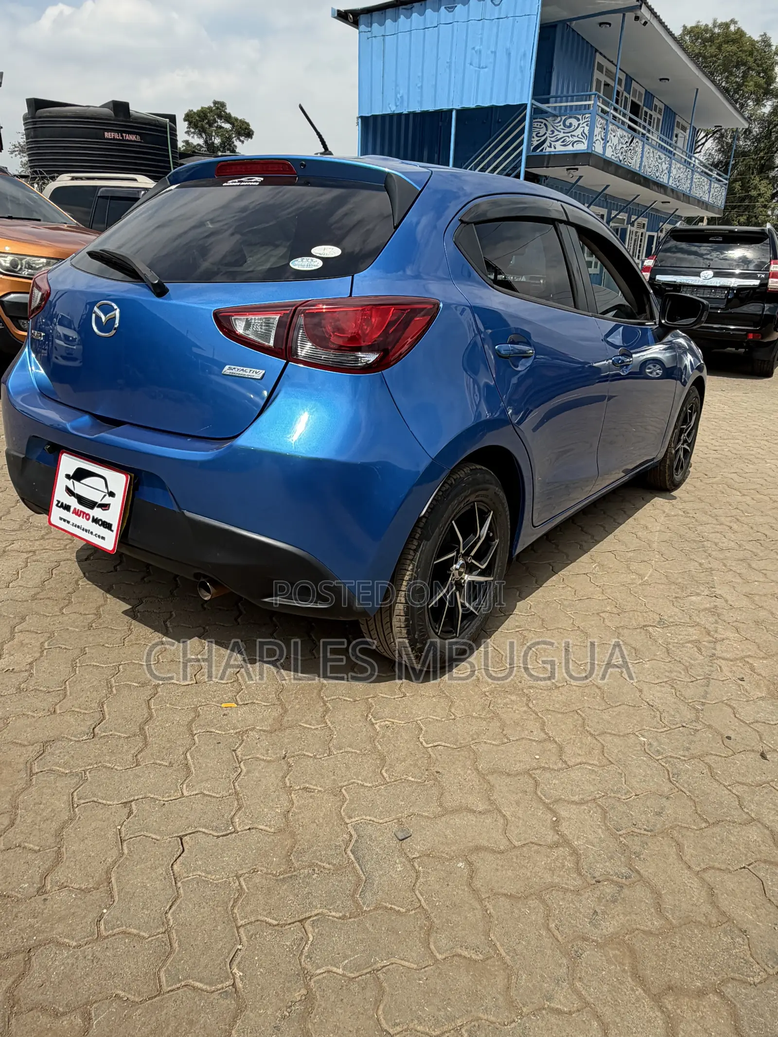 Mazda Demio 2014 Blue