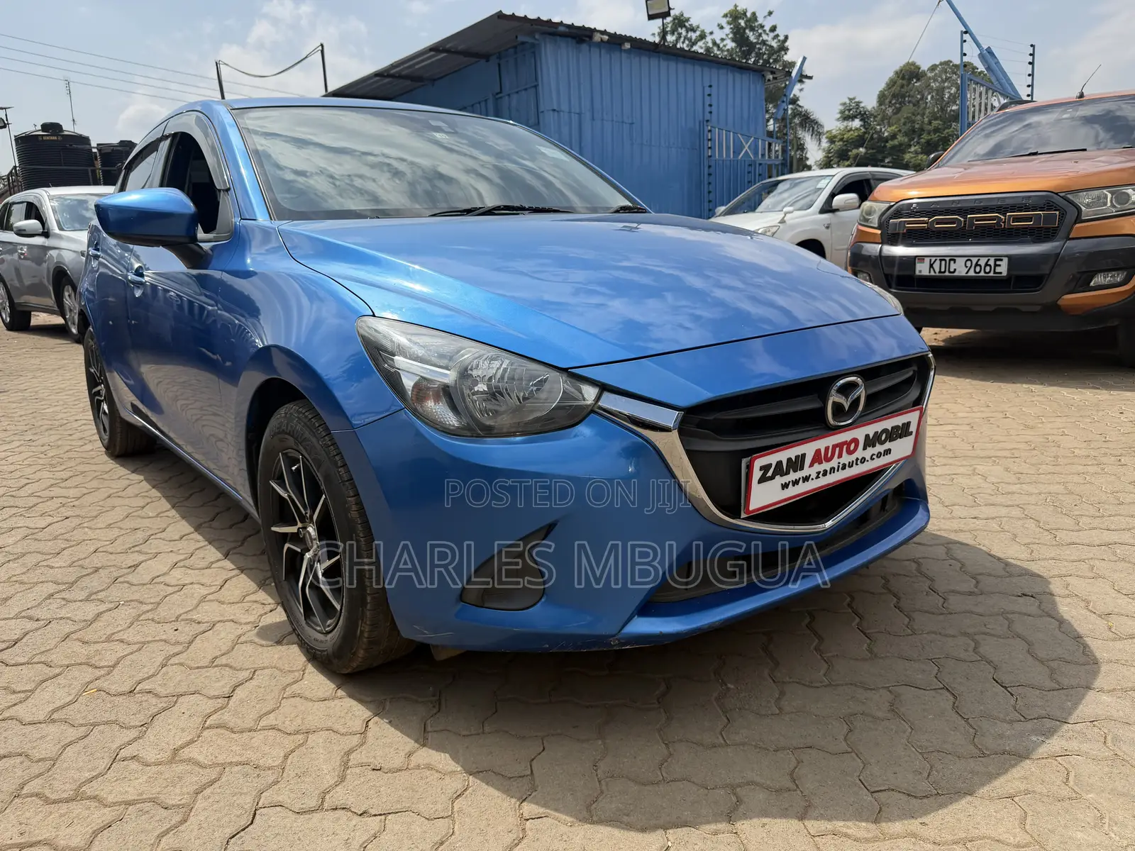 Mazda Demio 2014 Blue