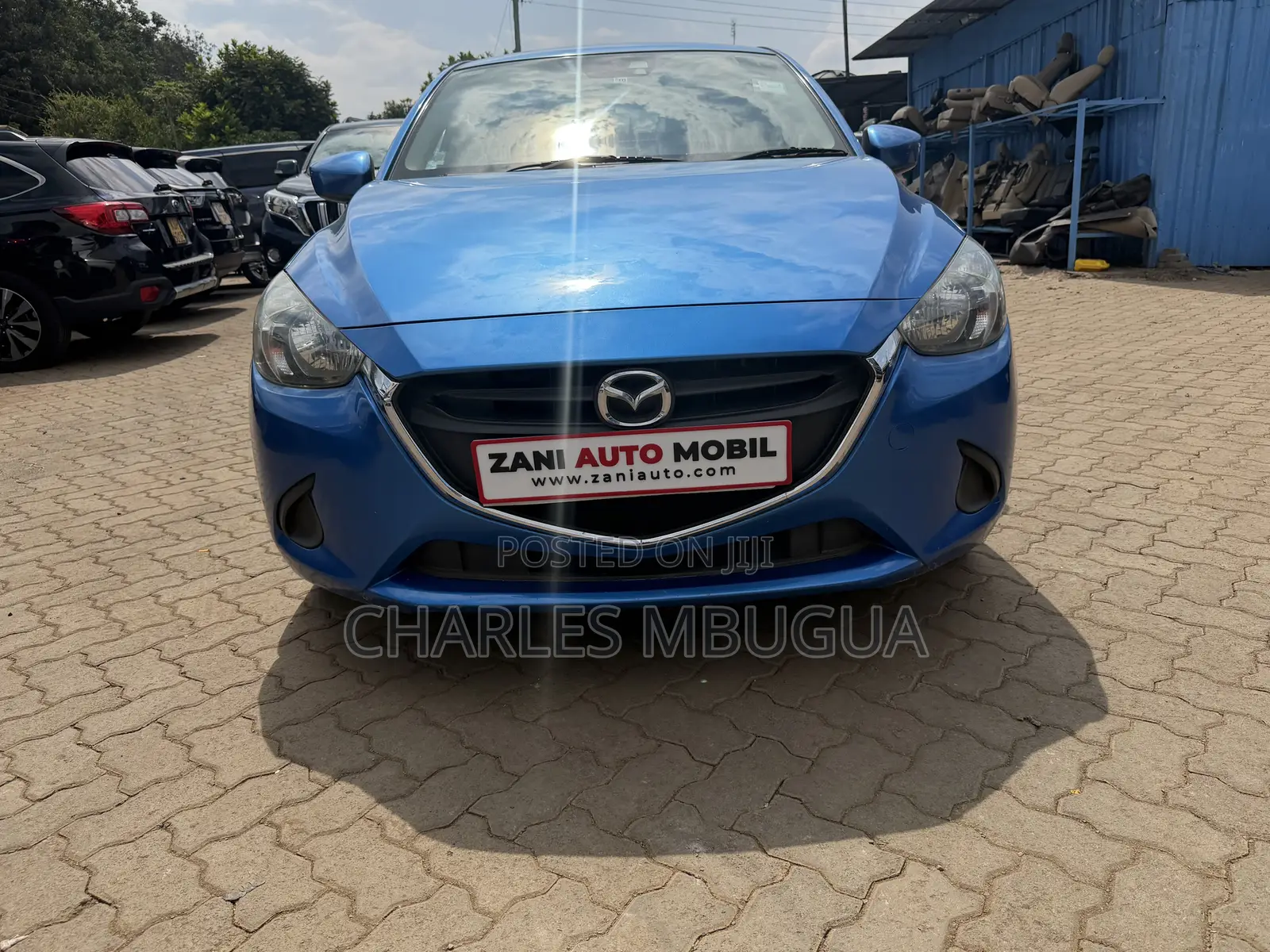 Mazda Demio 2014 Blue